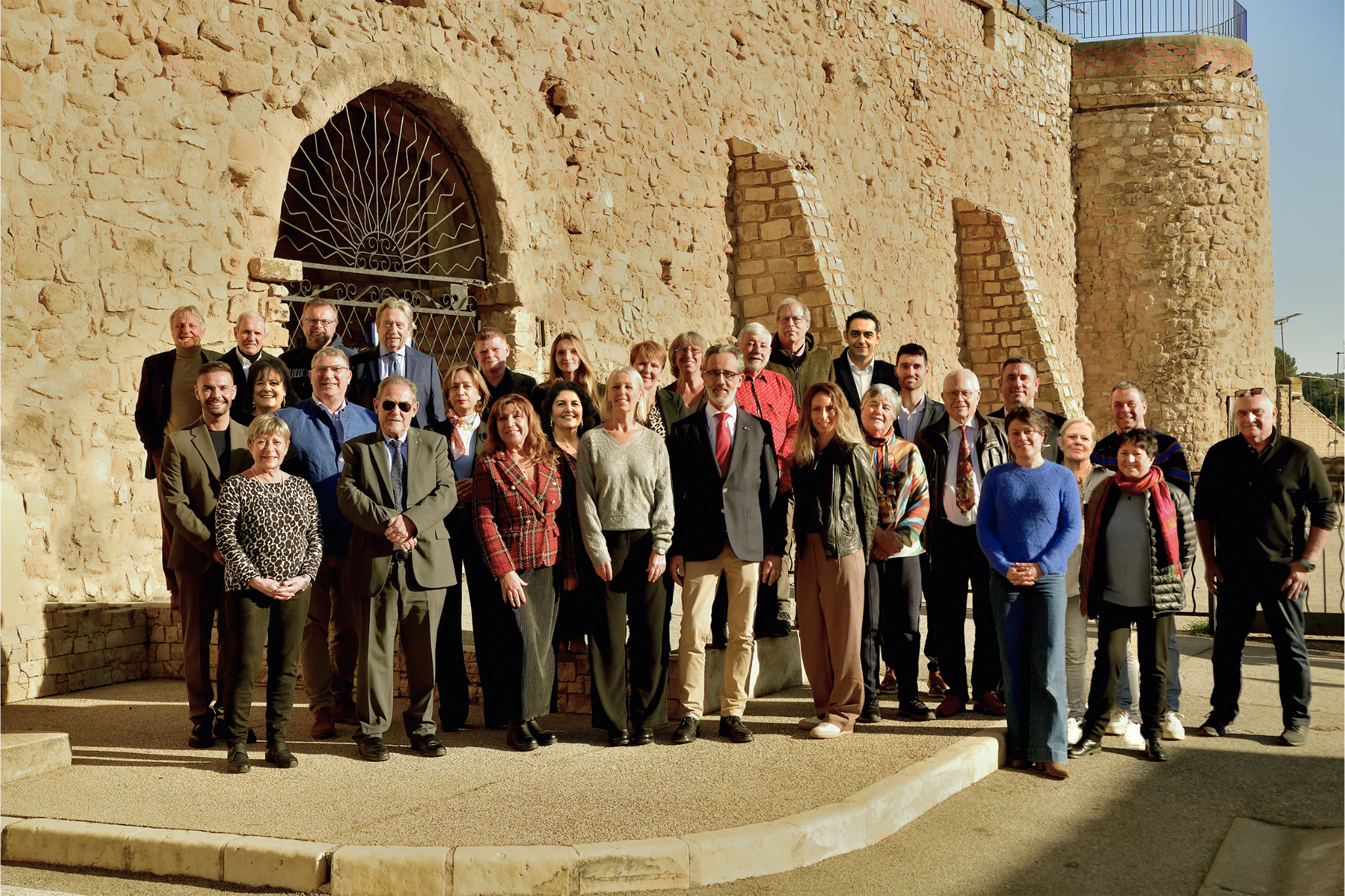 Équipe de candidats avec Philippe Pignon